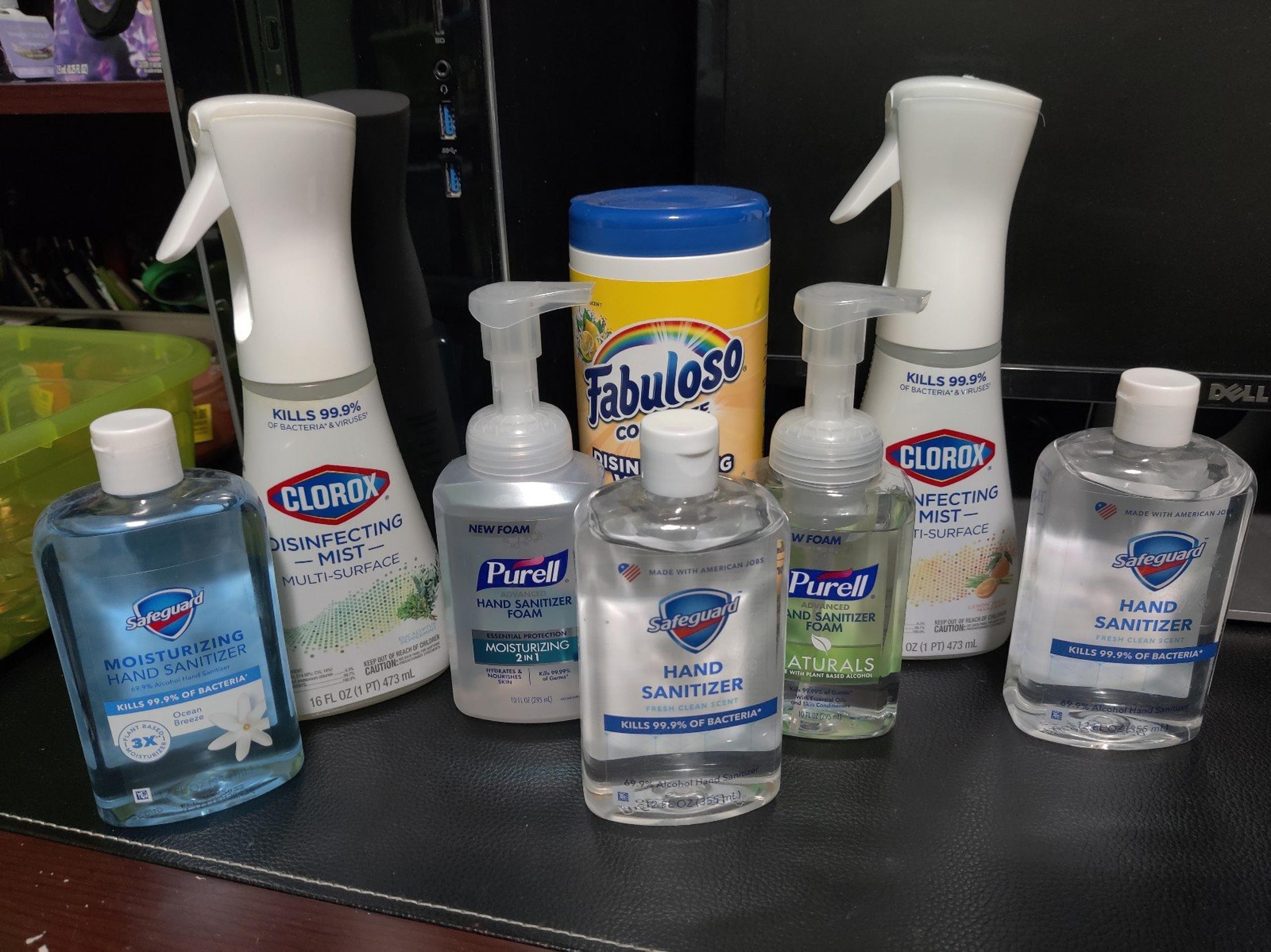 Bundle hand foam mist