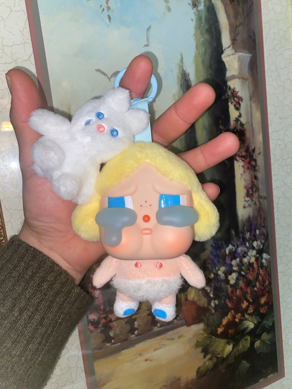 SUPER SECRET CRY BABY CRYING AGAIN VINYL PLUSH