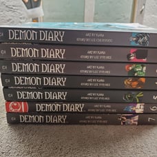 Manga Lot. Demon Diary 1-7 complete