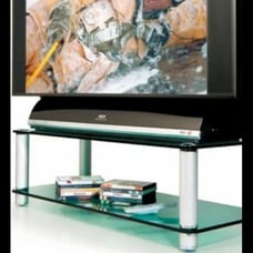 55 HIGH DEF WIDE SCREEN TV W STAND
