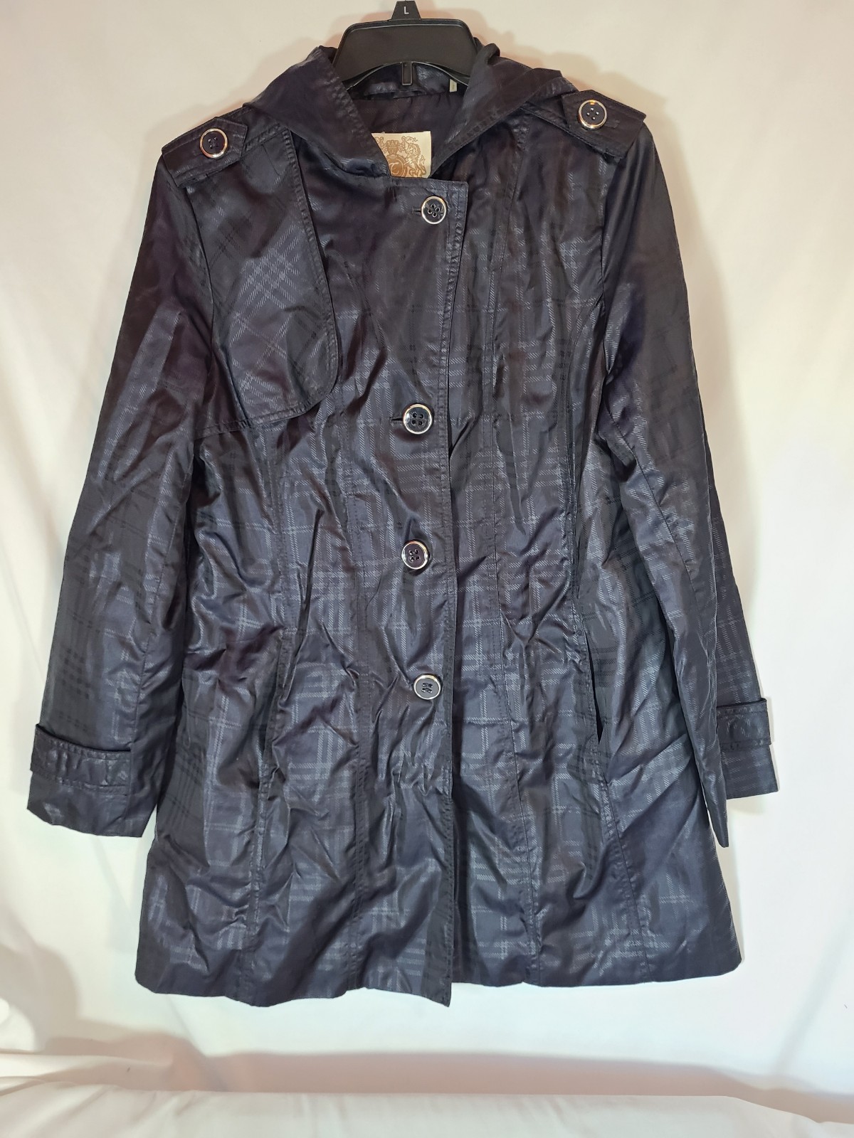Vintage Esprit Long Jacket Black Size L