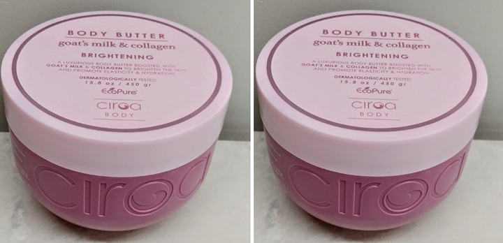 CIROA TWIN PACK! Goats Milk & Collagen Brightening Body Butter-JUMBO SIZE! -NEW!