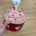 hello kitty blue sky cupcake canister