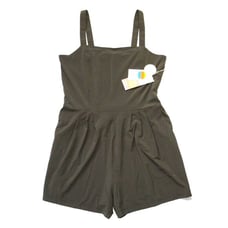 NWT Vuori Villa Cami Romper in Dark Oregano Lightweight 1-Piece XL