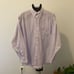 Brooks Brothers Relaxed Fit Mens Long Sleeve Dress Shirt Purple Size Large