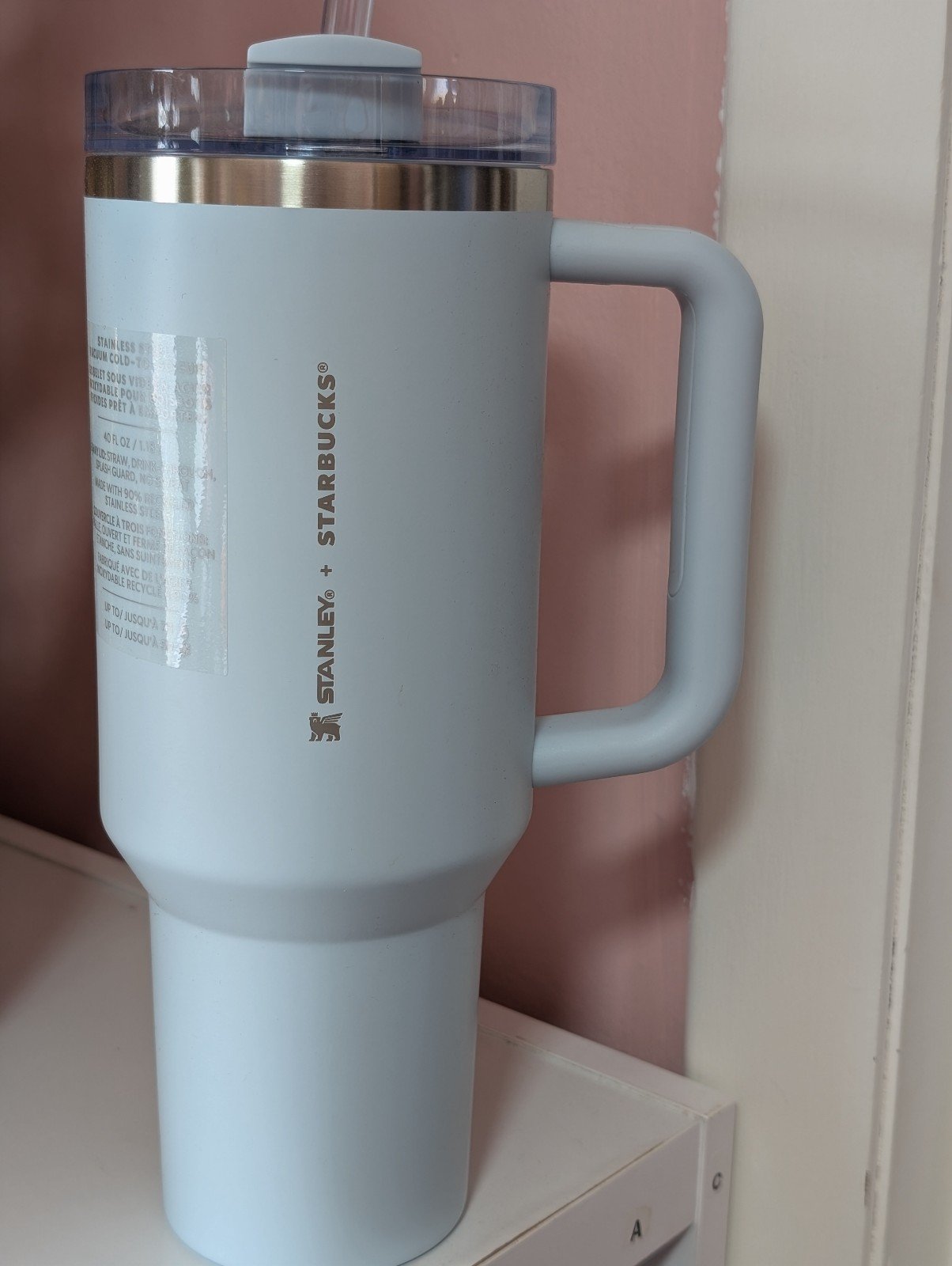 Starbucks exclusive blue Stanley