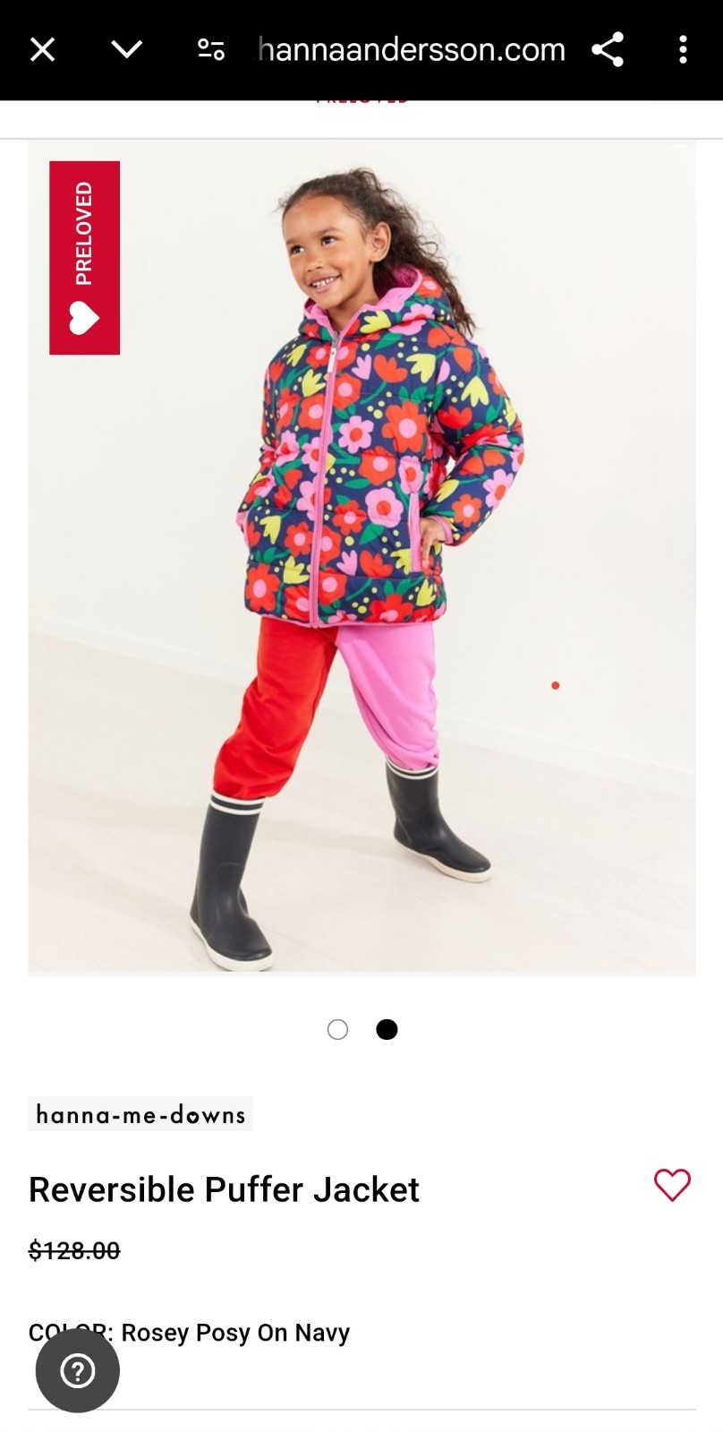 Reversible Puffer Jacket