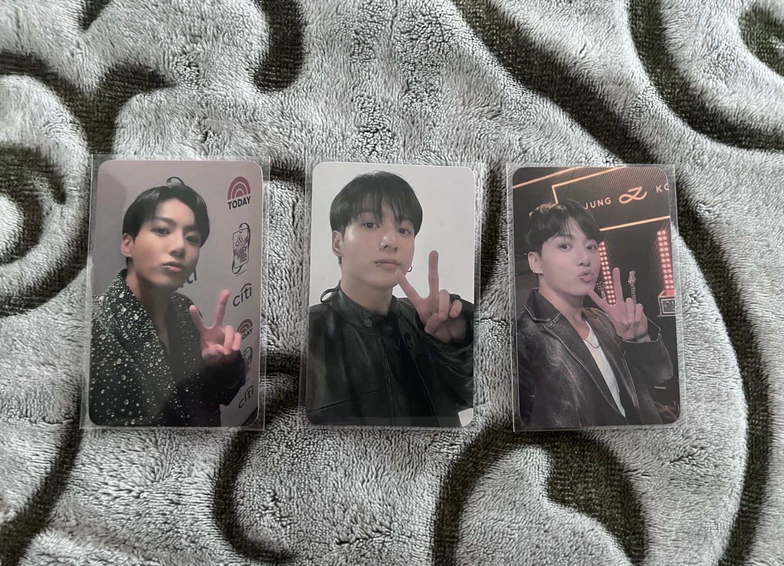 BTS JUNGKOOK GOLDEN ALBUM M2U 2ND ROUND LUCKYDRAW PHOTOCARD SET