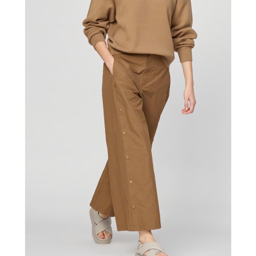 Uniqlo C Side Snap Pants in Brown