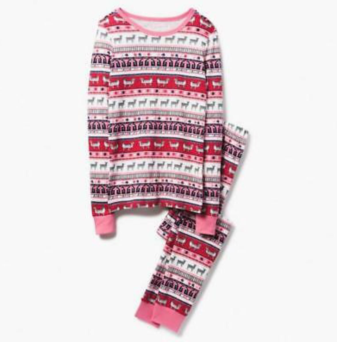 Gymboree fair isle Christmas pajamas