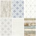 Wallpaper Thoreau Solitude White Distressed Texture