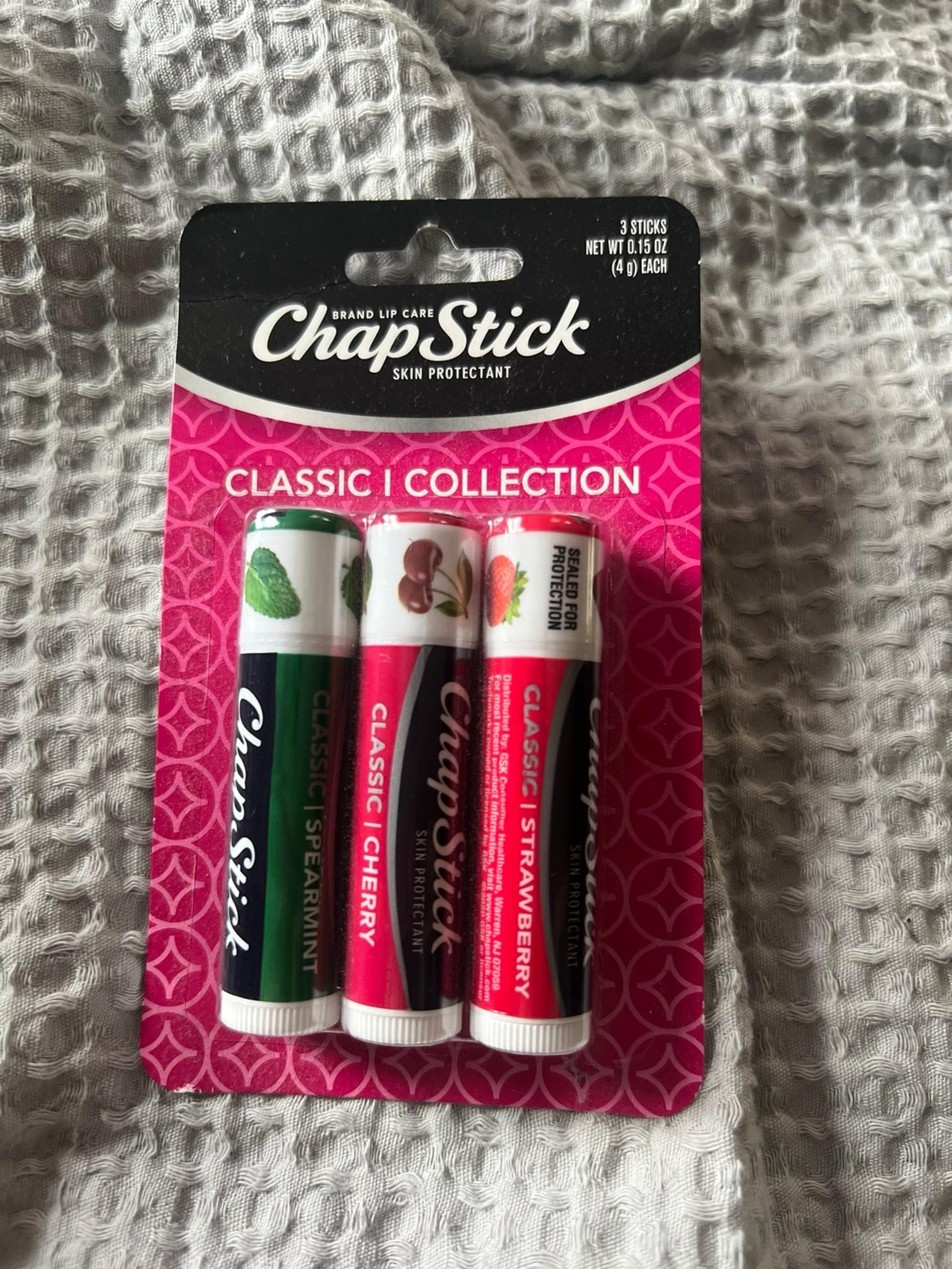 ChapStick Classic Collection 3 Sticks