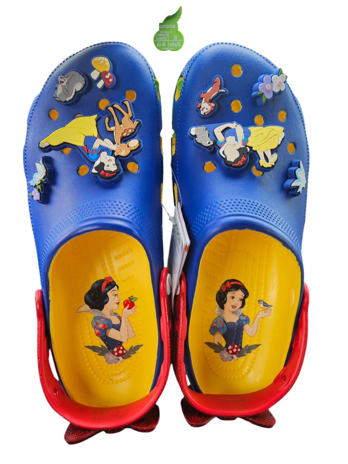 CROCS DISNEY Snow White Classic Clog NWT Size 12W (10M)