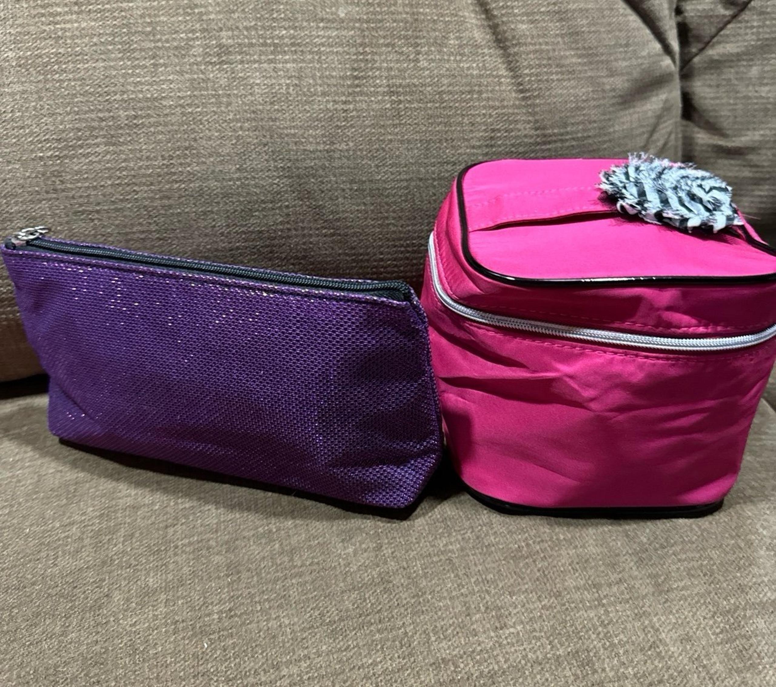 Lancôme of Paris cosmetic bags
