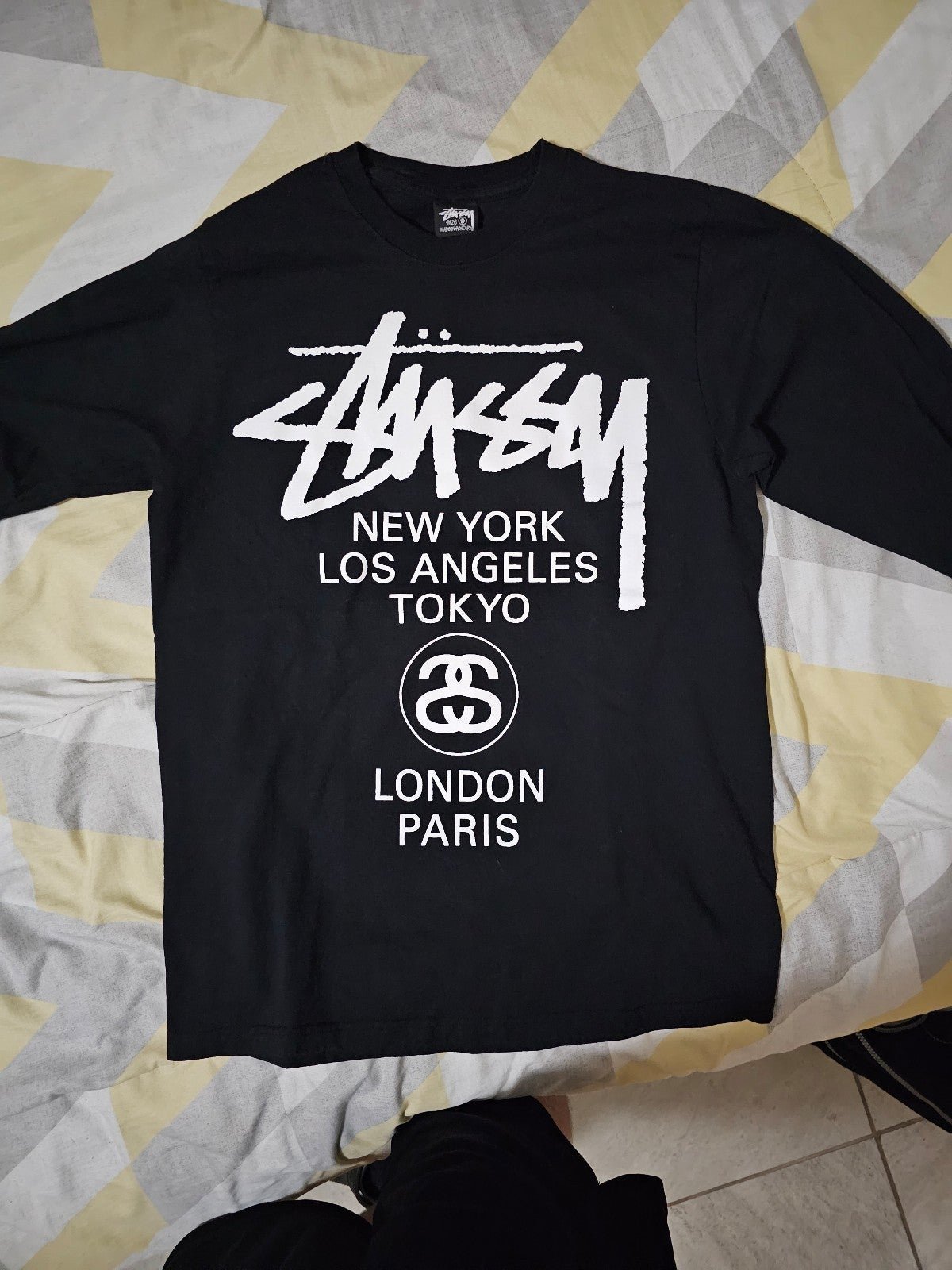 ★関税込★Stussy★Stussy World Tour LS T-Shirt★Storm Stussy World Tour LS T-Shirt Storm 2023 | eBay