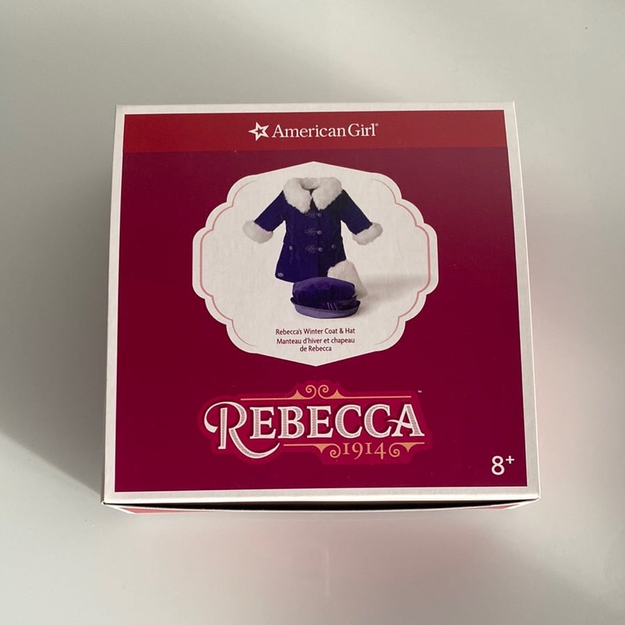 American Girl - Rebecca’s Purple Winter Coat & Hat Outfit