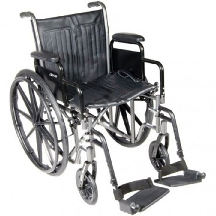 Wheelchair 18 Inch Seat Width 300 lbs. Weight Capacity