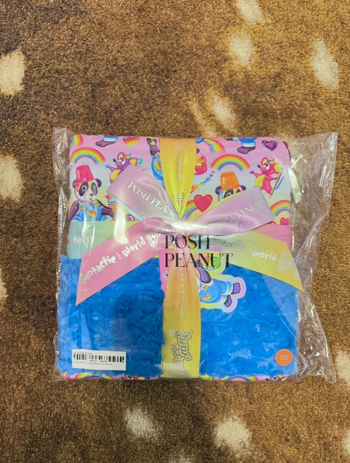 Posh Peanut Lisa Frank Painting Pandas Minky Luxette Patoo
