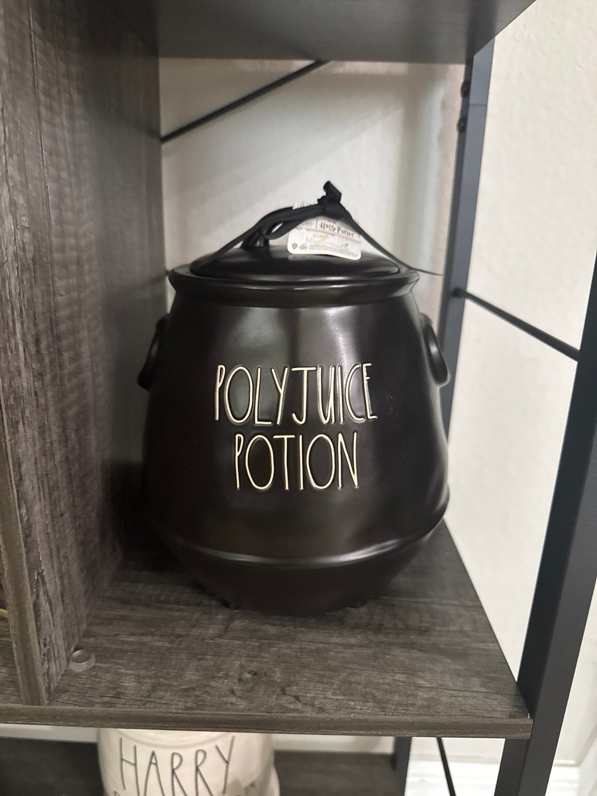 Rae Dunn Harry Potter Polyjuice Potion Cauldron Cannister