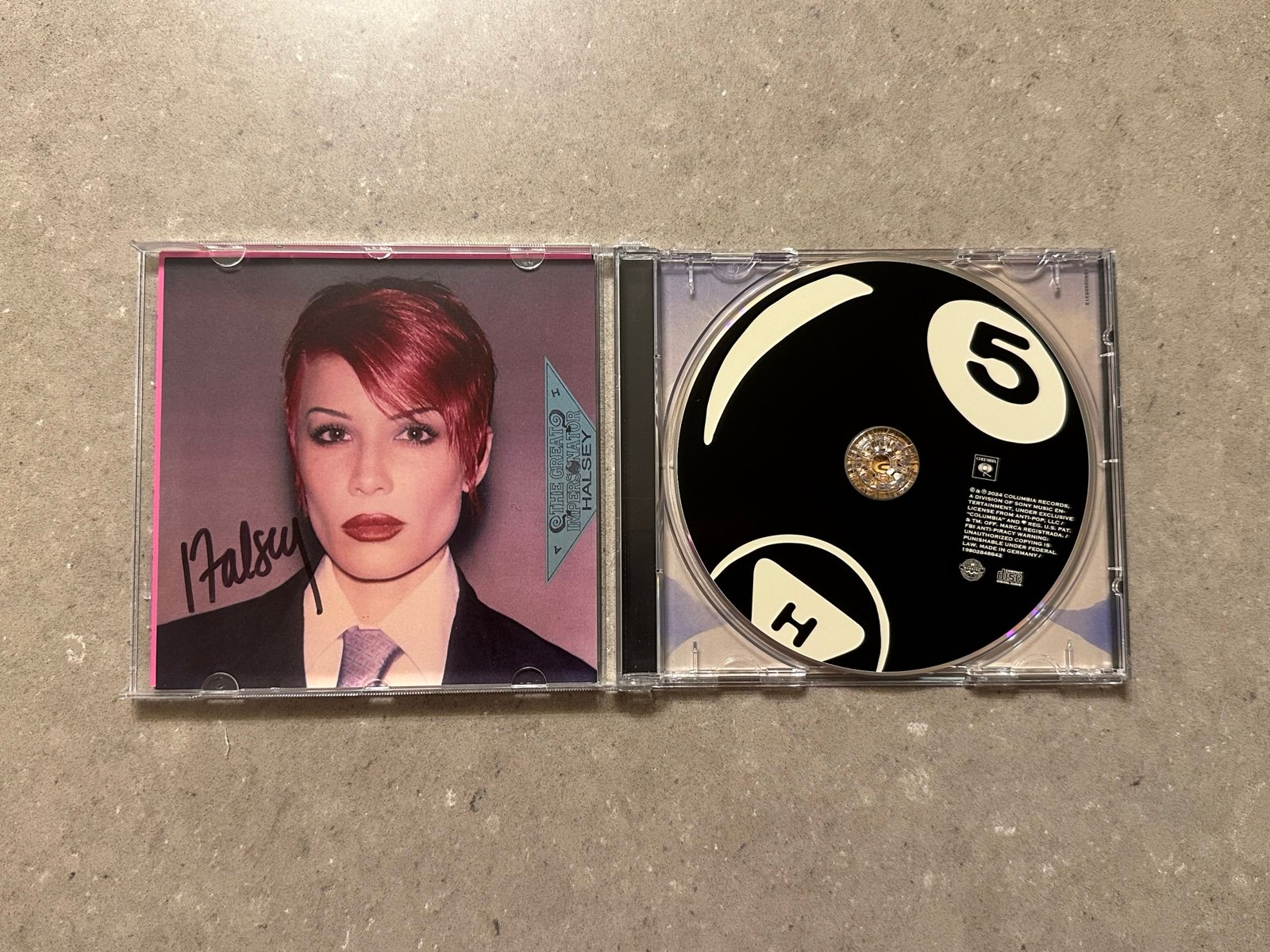 Halsey-SIGNED The Great Impersonator CD Bundle of 3 Signed Halsey-SIGNED The Great Impersonator CD Bundle of 3 Signed