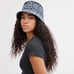 NWT COACH SIGNATURE CHAMBRAY BUCKET HAT CI497 M/L