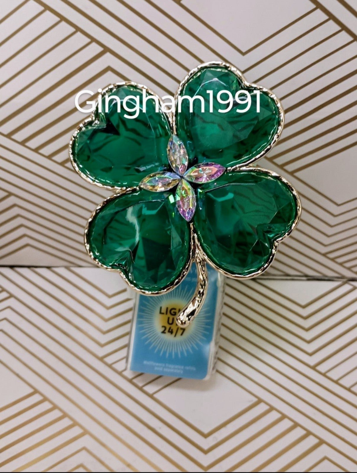 Bath & Body Works Four Leaf Clover Shamrock Wallflower Fragrance Plug