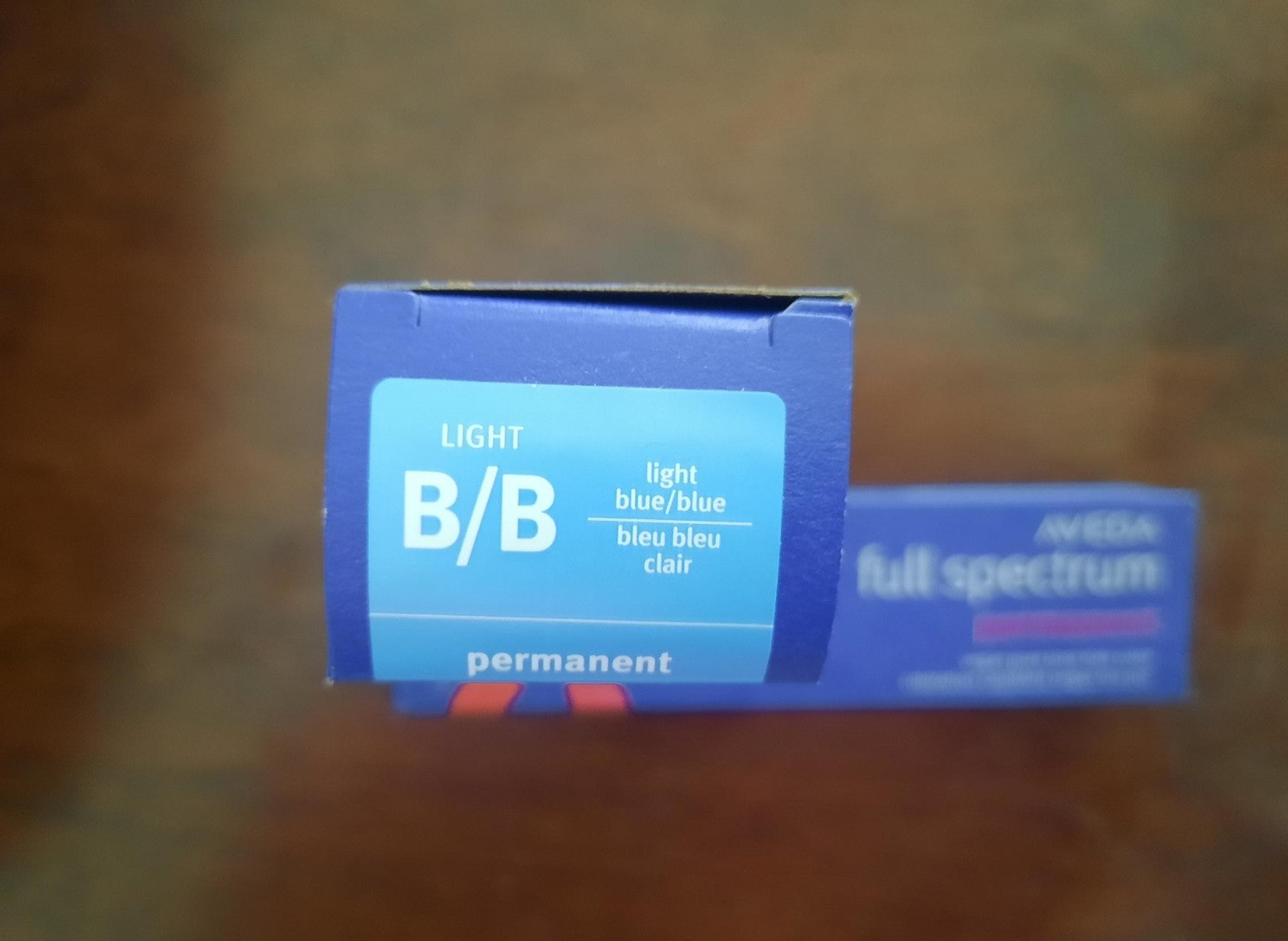 Aveda Full Spectrum Protective Permanent Pure Tone Hair Color Light B/B– New
