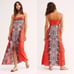 Free People Morning Song Print Maxi Dress size XS