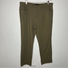 Banana Republic factory light olive green slim fit flat front pants size 38 x 32