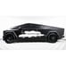 Tesla Cybertruck 2023-2025 Side Mud FOUNDATION SERIES LOGO Graphic Decal Set
