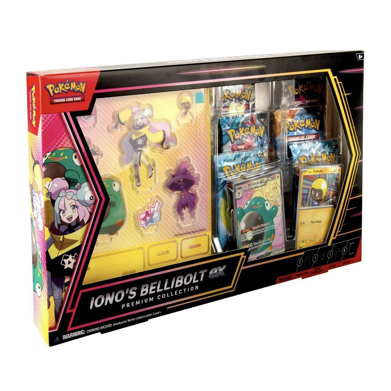 Pokemon Iono's Bellibolt ex Premium Collection Box - Sealed TCG Set