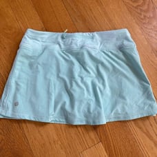 Lululemon skort size 6 Tiffany blue