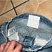 Mother denim jeans huffy skimp raw hem