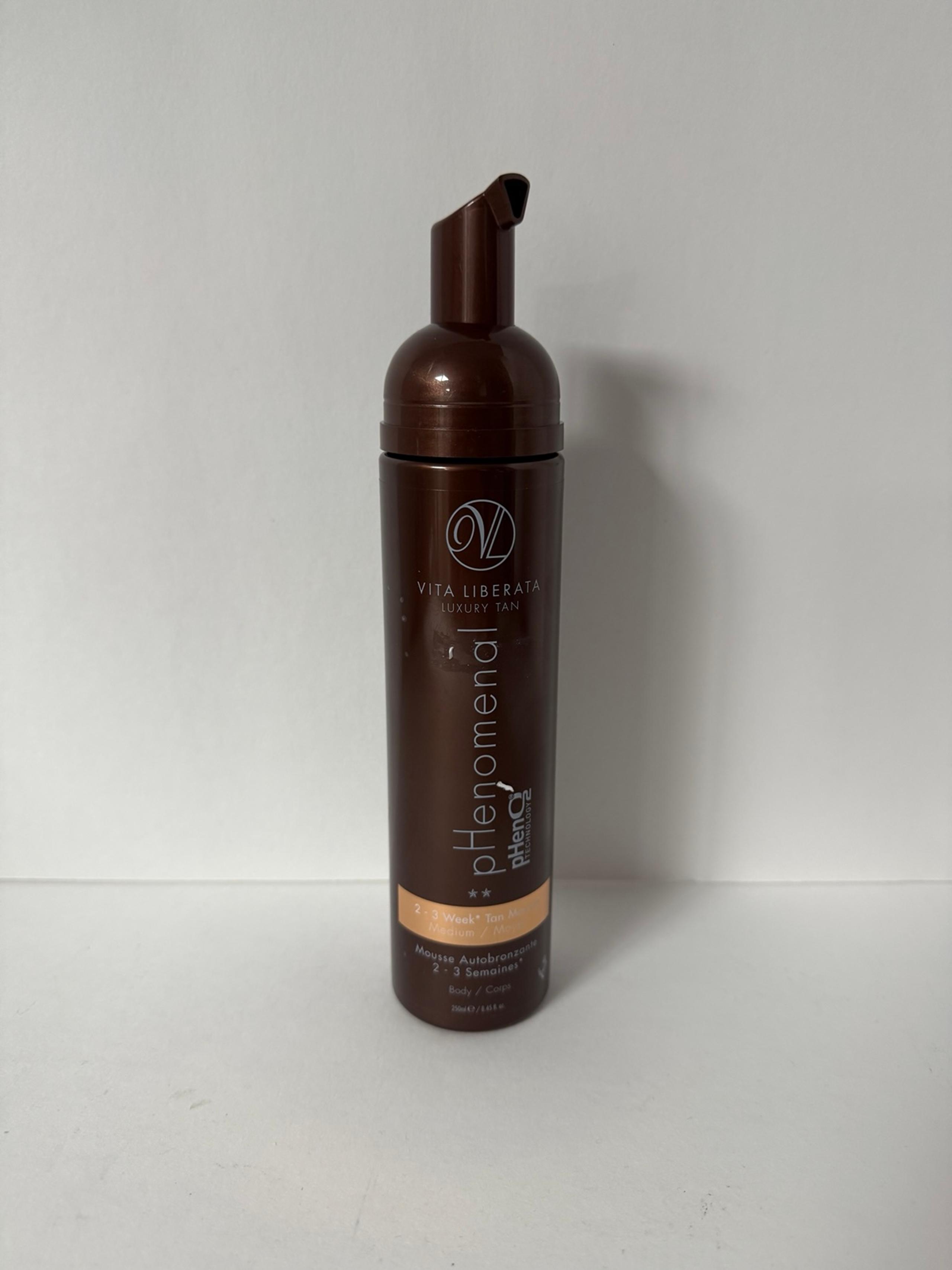 Vita Liberata Phenomenal Organic Double 2 3 Week Tan Mousse Medium 8.4 Double
