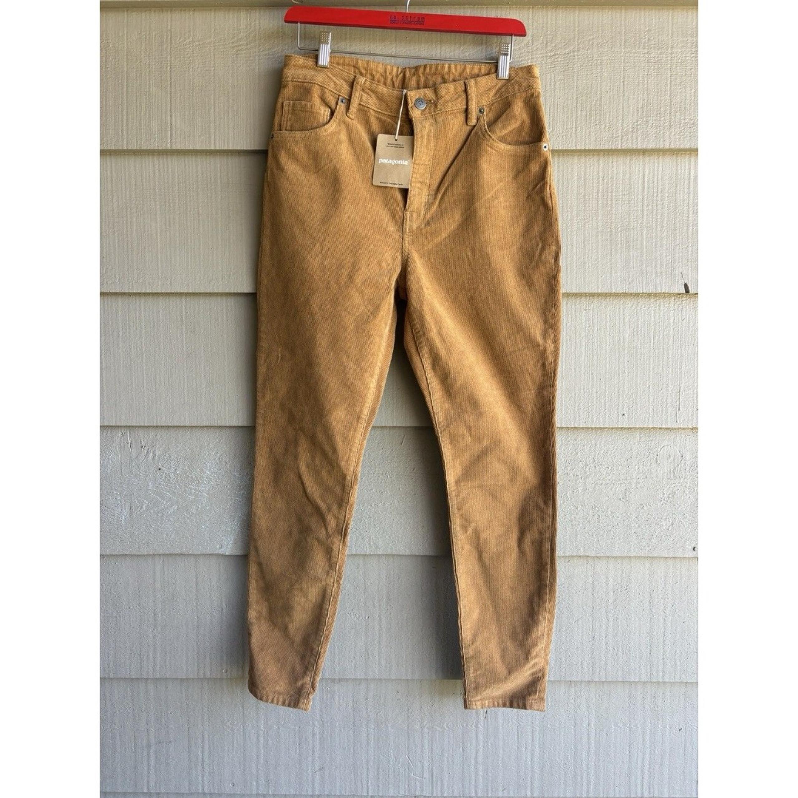 NWT Patagonia Pants Women's 30 (US10) Nest Brown Everyday Cords Corduroy