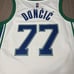 Luka Doncic #77 Mavericks White Nike City Edition Jersey