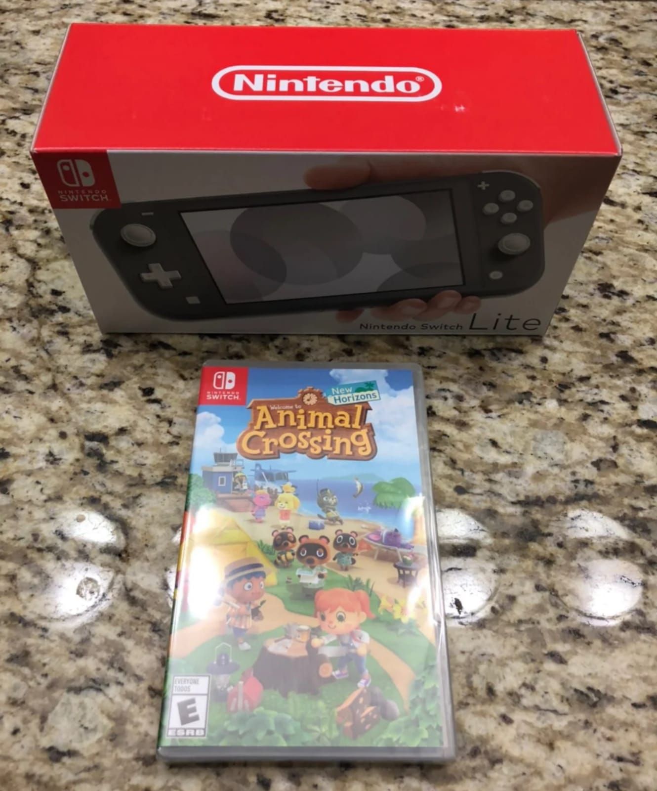 New switch lite and animal crossing game