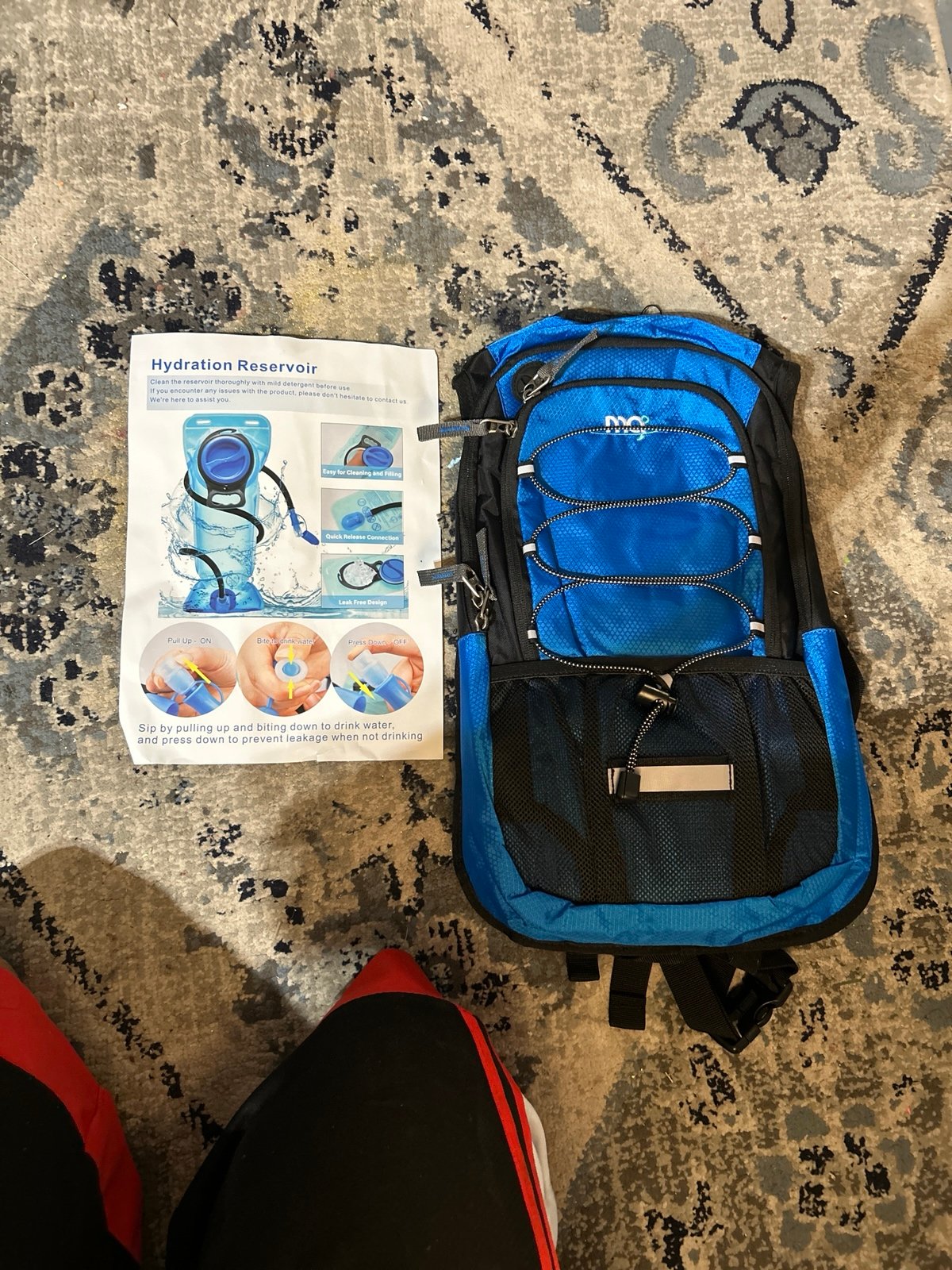Hydration backpack
