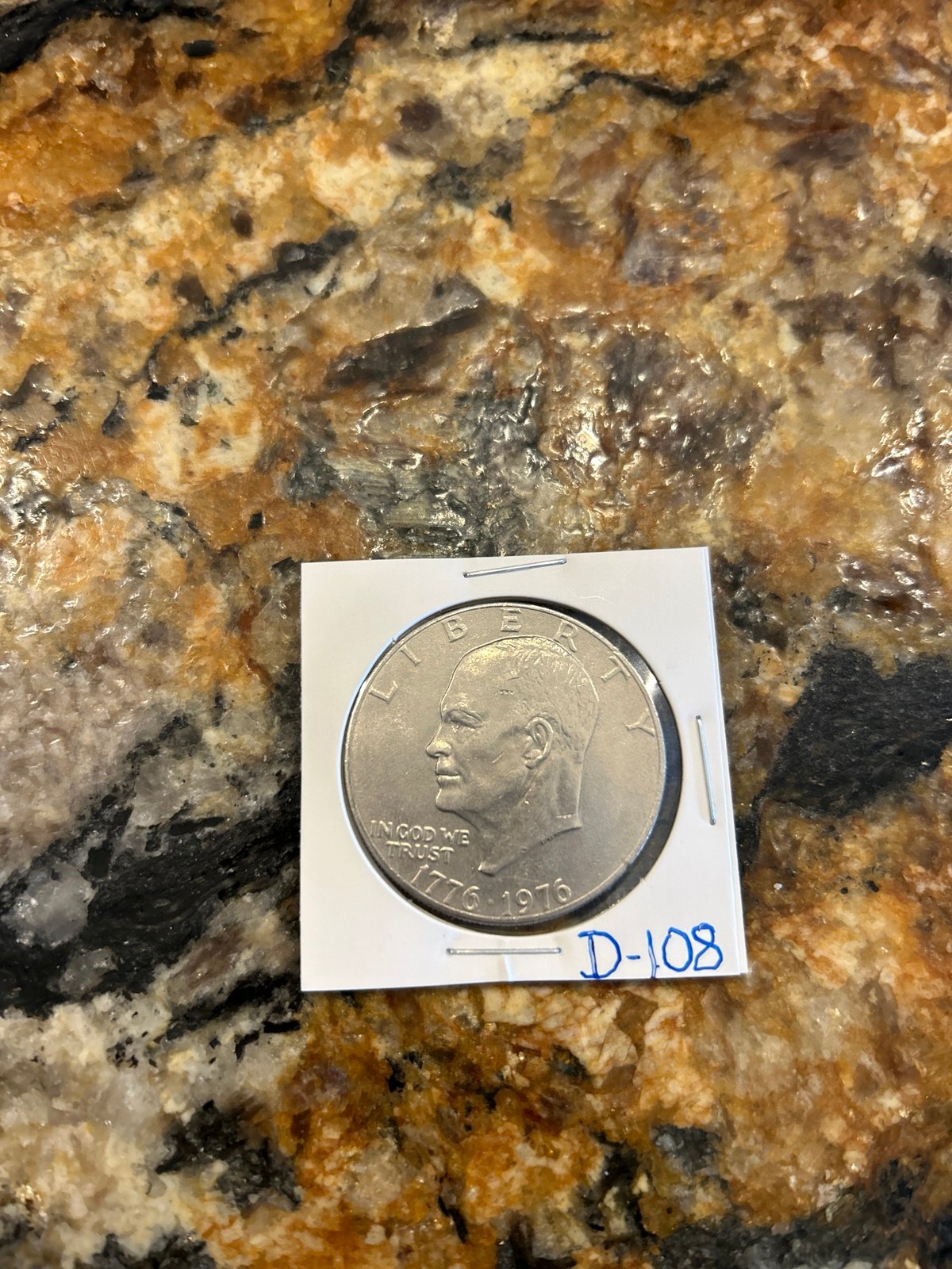 1776-1976 bicentennial Eisenhower silver dollar obo