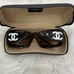 Chanel Brown Frame CC Mother Of Pearl Sunglasses- 5076-H