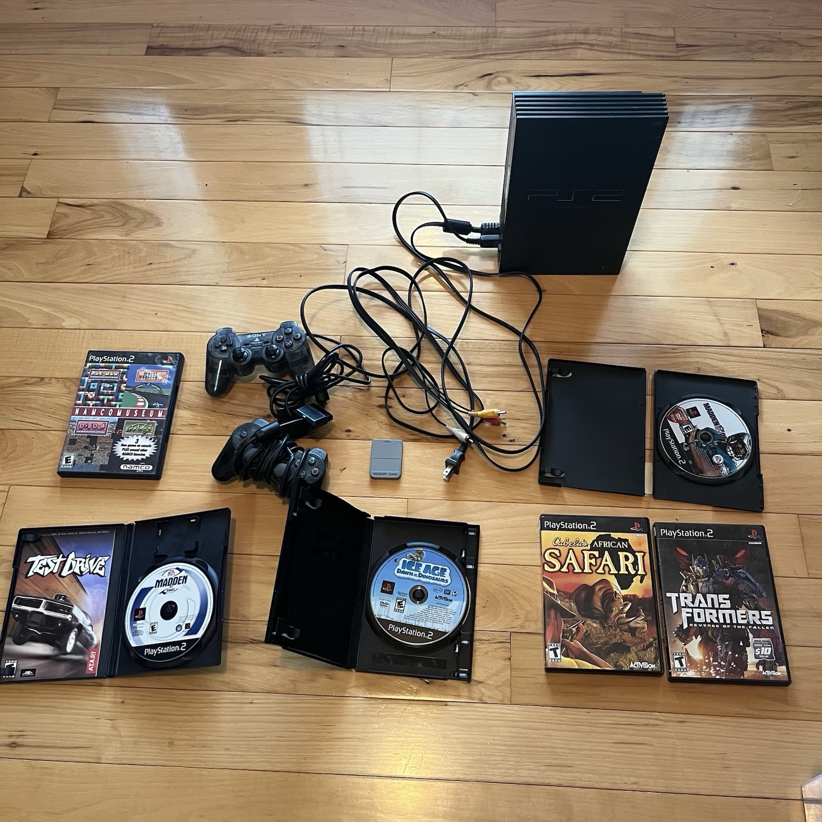 Sony PlayStation 2 PS2 - SCPH-50001 Console & Gaming Bundle - Tested and Works