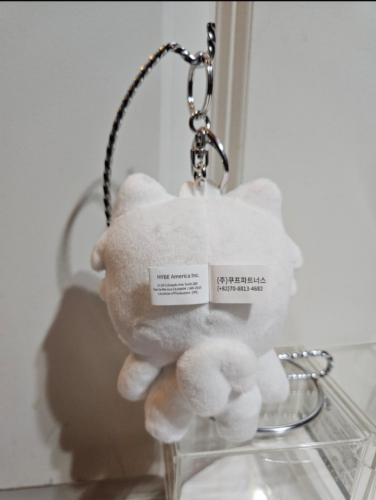 Le sserafim Fim's Club Plush Keyring - Sakura Sakkukku Keychains