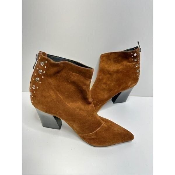 Golo Boots Womens Size 10 Nila Western Brown Pointed Toe Suede Ankle Booties