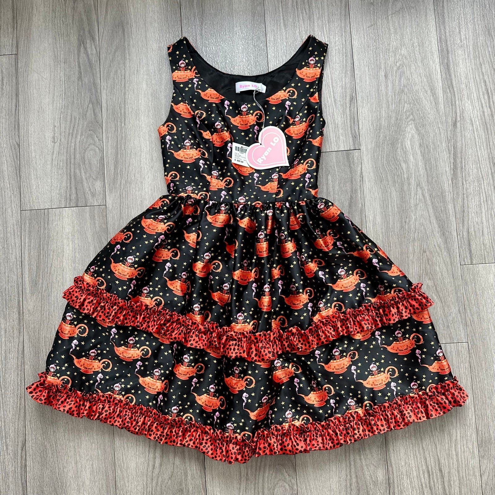 Ryan Lo SS2017 Runway Magical Print Cocktail Dress NWT