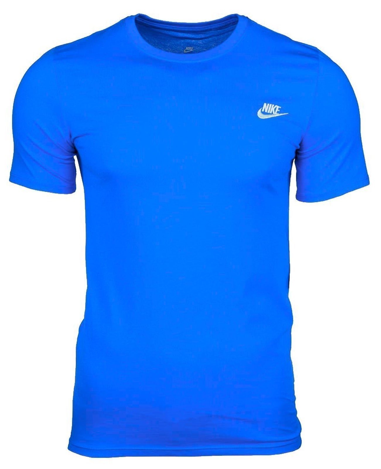 Nike Sportswear® Club Embroidered Tee in Royal Blue AR4997-403 - Ⓛ