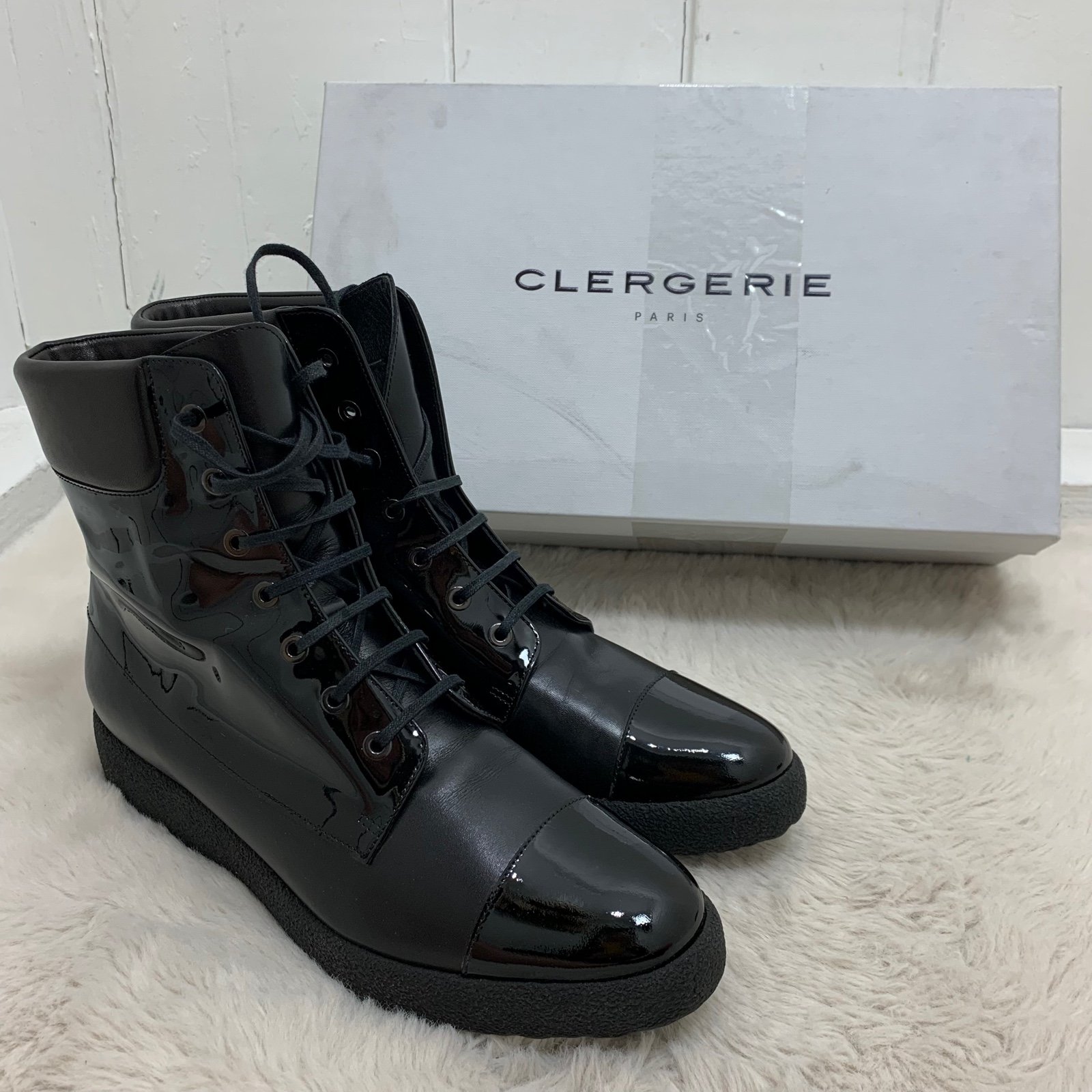 Robert clergerie shop combat boots