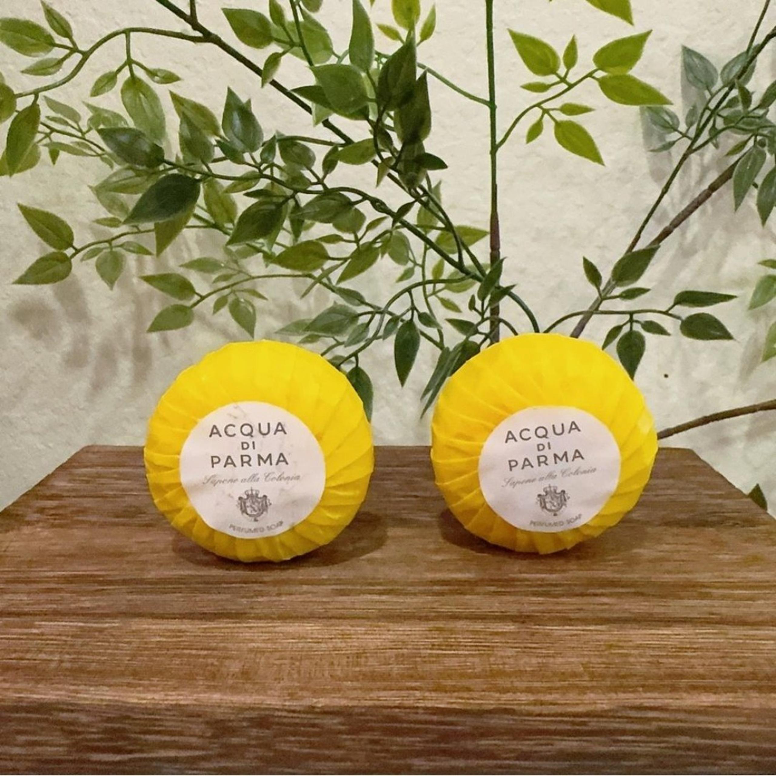 2pcs of Acqua Di Parma Sapone Alla Colonia Perfumed Soap Unisex 50g/1.7oz NEW