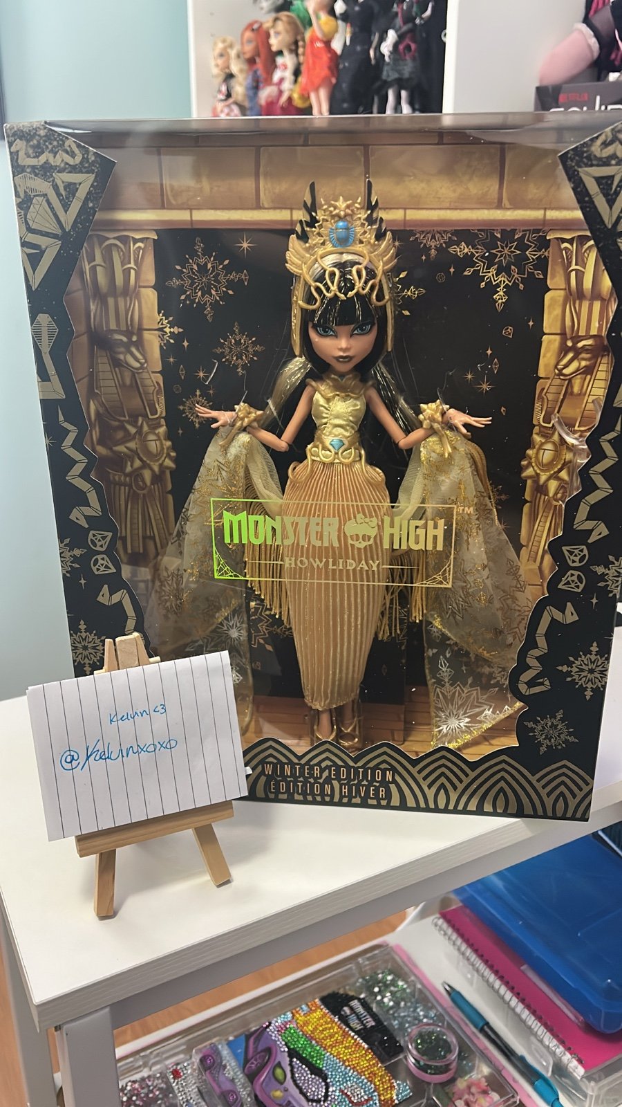 NIB Howliday Winter Edition Cleo de Nile