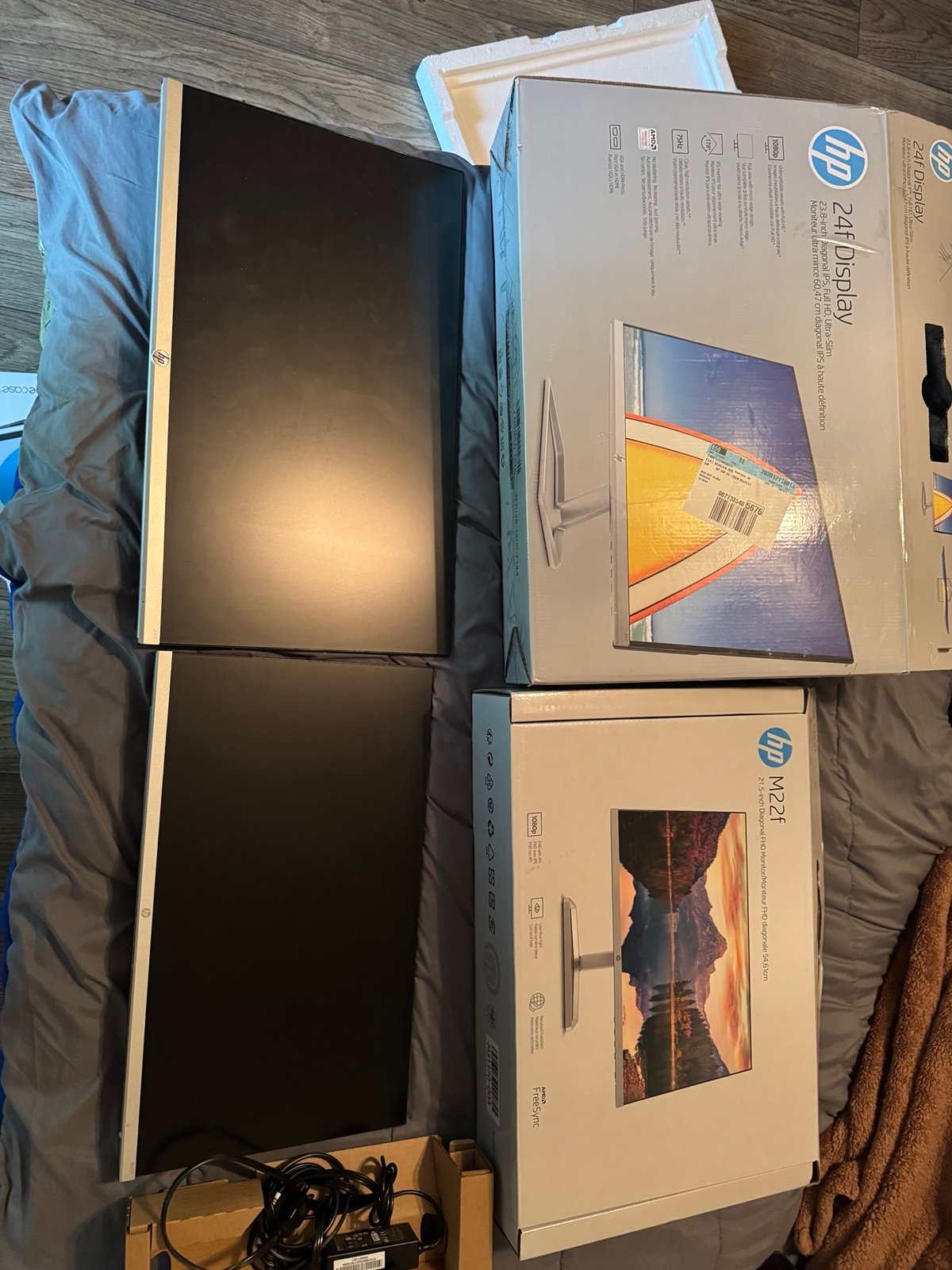 2 Hp Computer Monitors