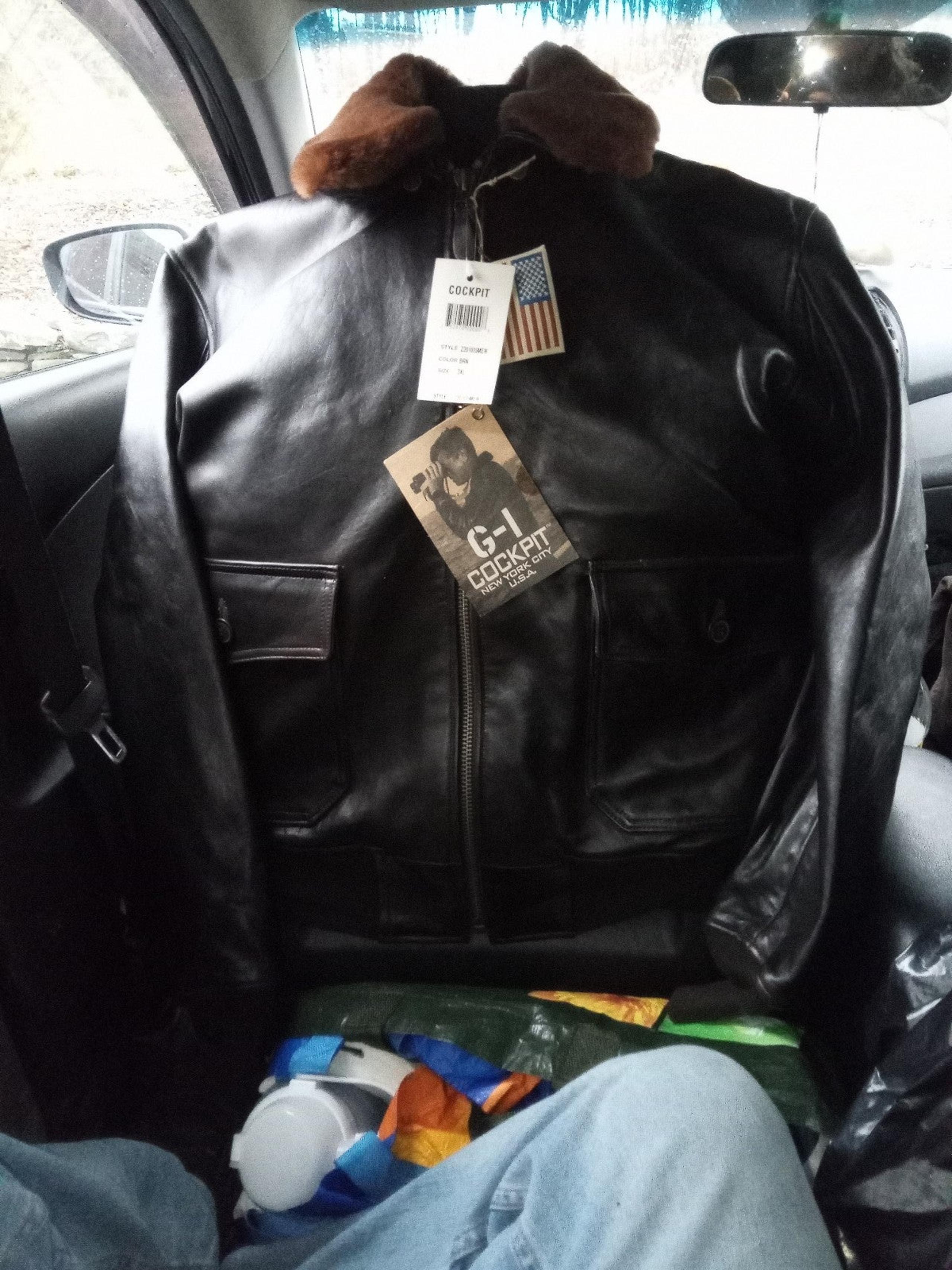 Cockpit USA G-1 leather jacket